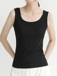Scoop Neck Wide Strap Tank - Update AvenueTrendsi100100624793370100100624793370ade7139d - 4ab1 - 417b - aeee - 6c484755a421 - Max - OriginBlack