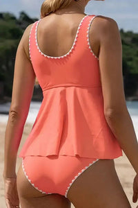 Scoop Neck Wide Strap Tankini Set - Update AvenueTrendsi100100936591590100100936591590cd48931b - 79d4 - 4dde - b445 - 04a62c70098f - MaxCoral