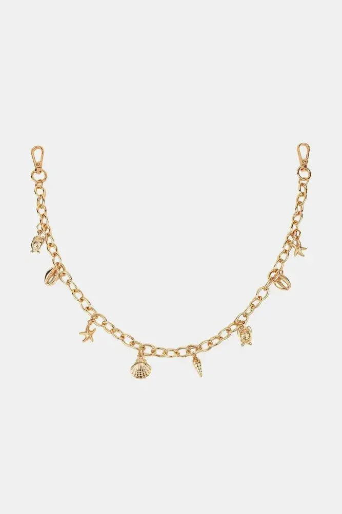 Sea Element Charm Iron Chain Belt - Update AvenueTrendsi101300328858015101300328858015Sea Element Charm Iron Chain BeltGold