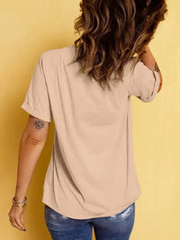 Sequin Horses Patched Casual Crewneck T Shirt - Update AvenueT-ShirtsTrendsi100100959673324100100959673324e64b3963b6ce4ac6aa53e81025960940 - Max - OriginKhaki