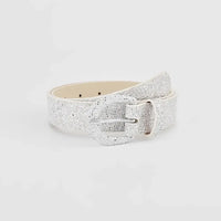 Sequin PU Leather Belt