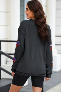 Sequin Pumpkin Long Sleeve Sweatshirt - Update AvenueHalloweenTrendsi1001000098013081001000098013082b52bda0 - 94db - 4dc0 - ab4e - c60bae3e8c19 - MaxBlack