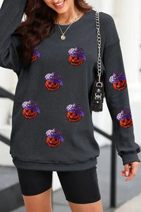Sequin Pumpkin Long Sleeve Sweatshirt - Update AvenueHalloweenTrendsi100100009801308100100009801308b0fe89ea - 7f43 - 4d1f - b471 - 78a1dd6aa282 - MaxBlack