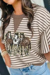 Sequin Striped Round Neck T-Shirt - Update AvenueT-ShirtsTrendsi10010042205167110010042205167102ea21fd - 0337 - 4178 - 9098 - 3be4c7b1476b - Max - OriginTaupe