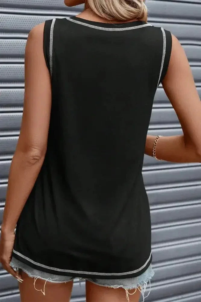Sequin US Flag Round Neck Tank - Update AvenueHonor the Stars and StripesTrendsi1001003457314061001003457314060c8991e3 - f064 - 4174 - 96ef - 1095d8a3b26f - MaxBlack