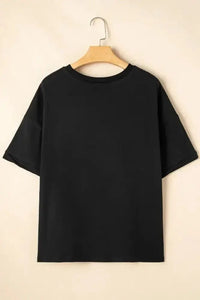 Sequined America Star Round Neck T Shirt - Update AvenueT-ShirtsTrendsi1001004926820711001004926820717a721ca0 - 46b1 - 4c3f - bd47 - eb13910eb8be - Max - OriginBlack