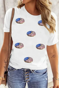 Sequined Flag Round Neck Short Sleeve T Shirt - Update AvenueT-ShirtsTrendsi10010085697138110010085697138161af1f8a - 0bd6 - 46a2 - 9140 - 39dfb3abf887 - Max - OriginWhite