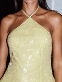 Sequined Halter Neck Cami - Update AvenueTrendsi100100891517062100100891517062a07f209f - 53ac - 42fa - 9aa9 - ed97bad68d76 - Max - OriginYellow