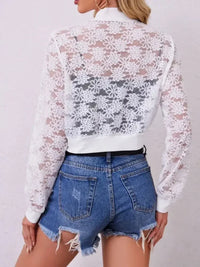 Sheer Baseball Collar Zip Up Jacket - Update AvenueTrendsi100100704460848100100704460848aa2a67db - 26c6 - 491b - a58b - 9f79fa8729fb - MaxWhite