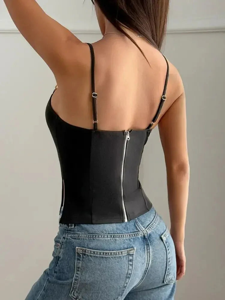 Side Slit Square Neck Cami - Update AvenueTrendsi100100201887850100100201887850b375c3b6 - e69f - 40c2 - 8a3a - 267f6f0c301f - Max - OriginBlack
