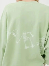 Skeleton Graphic Oversized Sweatshirt - Update AvenueHalloweenTrendsi1001005280034421001005280034422a9d36dc - d27b - 47ee - b9e1 - fef0f709fbf9 - Max - OriginLight Green