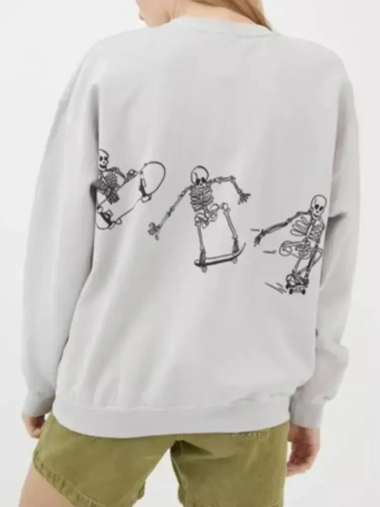 Skeleton Graphic Oversized Sweatshirt - Update AvenueHalloweenTrendsi100100528008243100100528008243943d88cc - 23d7 - 4394 - 94de - 93ede6595414 - Max - OriginLight Gray