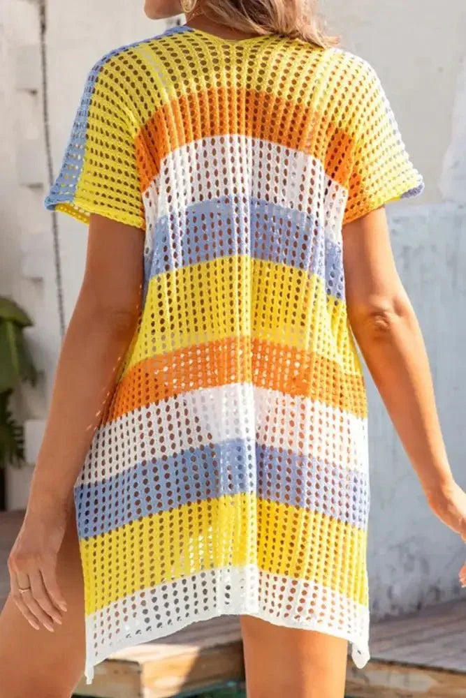 Slit Color Block V - Neck Cover - Up - Update AvenueTrendsi1001000754412501001000754412503146d178 - 0ac7 - 4006 - b1d9 - c3a619dc5873 - MaxYellow