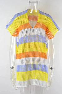 Slit Color Block V - Neck Cover - Up - Update AvenueTrendsi100100075441250100100075441250a770f9e8 - f951 - 45f9 - 8c3f - 534a63b52b75 - MaxYellow