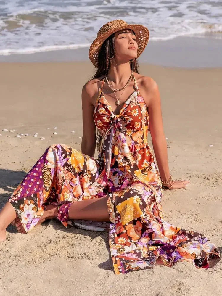 Slit Printed Halter Neck Cami Dress - Update AvenueBoho VibesTrendsi100100557511786100100557511786fdee85cf - a268 - 4e41 - 91db - fa4cbedb753a - Max - OriginMulticolor