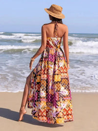 Slit Printed Halter Neck Cami Dress - Update AvenueBoho VibesTrendsi100100557511786100100557511786a1c4f821 - dfa3 - 43ba - a29a - 9939c1528d7b - Max - OriginMulticolor