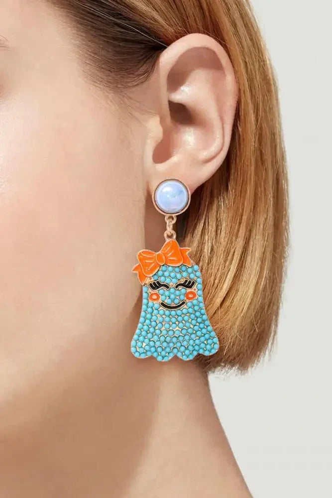 Smiling Ghost Shape Synthetic Pearl Earrings - Update AvenueHalloweenTrendsi10130072960677010130072960677099ff31cf3fb648508e6efd461d90e3b2 - MaxLight Blue