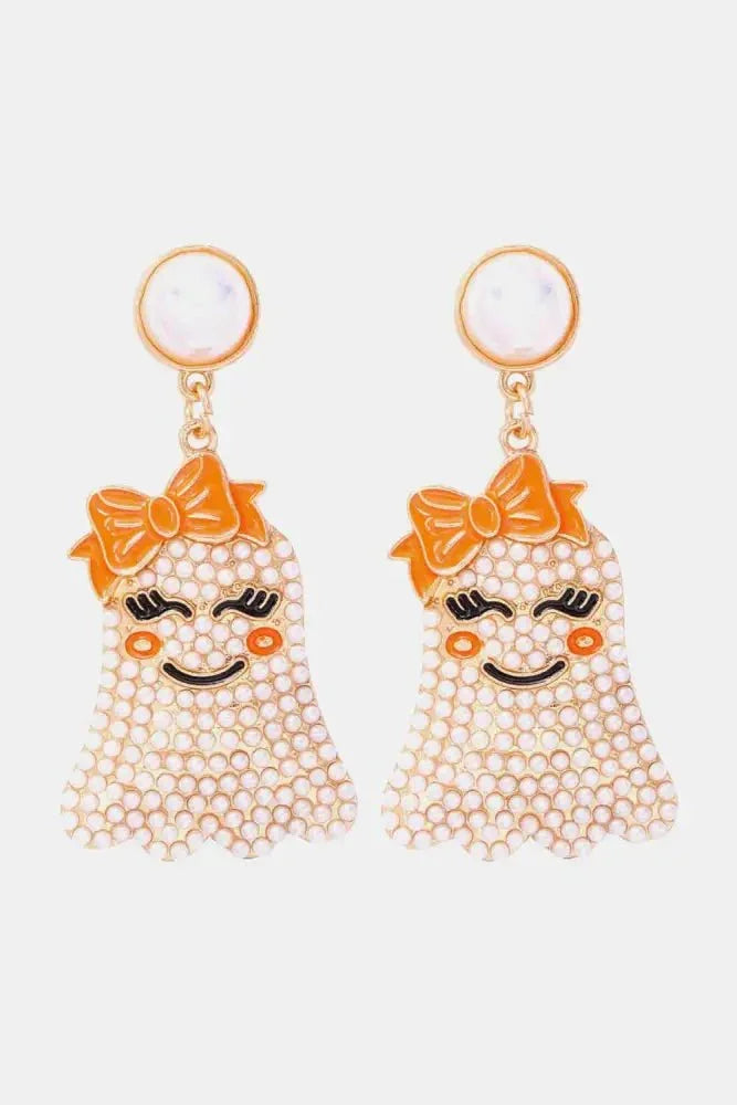 Smiling Ghost Shape Synthetic Pearl Earrings - Update AvenueHalloweenTrendsi1013007296097201013007296097209f7d231ffada49c4864ed2815700d1be - MaxWhite