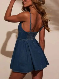 Smocked Back Adjustable Strap Denim Mini Dress - Update AvenueDenim Dresses & SkirtsTrendsi1001001241371481001001241371487778700f - 2b89 - 4e63 - 88b7 - 4d7965682eaa - Max - OriginDark