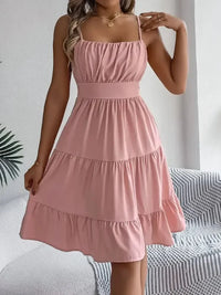 Smocked Back Tiered Cami Dress - Update AvenueEffortless Elegance: DressesTrendsi1001005823033591001005823033591b165398 - f7d6 - 4dcc - 9a6a - 5c8364c7337b - Max - OriginDusty Pink