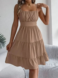 Smocked Back Tiered Cami Dress - Update AvenueEffortless Elegance: DressesTrendsi1001005823045361001005823045368323241b - 4c00 - 474b - a601 - d7b17b7e058a - Max - OriginCamel
