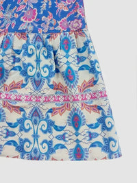 Smocked Off - Shoulder Printed Top and Skirt Set - Update AvenueBoho VibesTrendsi1001000032815751001000032815758d4d1599 - 91c0 - 497c - 9d1b - dffec70211d7 - Max - OriginBlue Purple