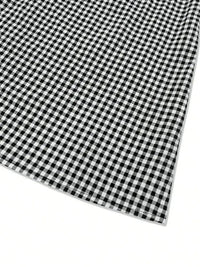 Smocked Plaid Round Neck Layered Short Sleeve Blouse - Update AvenueTrendsi100100454251867100100454251867f5686760 - 111e - 4c91 - b2e2 - 8144769191cd - MaxPlaid
