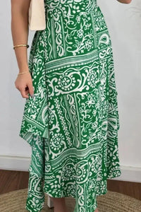 Smocked Printed Halter Neck Dress - Update AvenueVacation StyleTrendsi10010087929131810010087929131853b2a2af - ee60 - 4106 - 8679 - dca4e2788e6a - MaxGreen