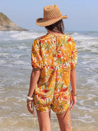 Smocked Printed Tie Neck Romper - Update AvenueBoho VibesTrendsi1001000682318041001000682318047a9d857b - aa6a - 46c7 - b7ce - 6c99333faa93 - Max - OriginTangerine