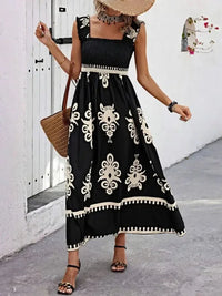 Smocked Printed Wide Strap Maxi Dress - Update AvenueBoho VibesTrendsi100100848891852100100848891852b698d3cc - ff7a - 4719 - 9a79 - 18530854261c - Max - OriginBlack