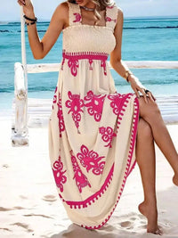 Smocked Printed Wide Strap Maxi Dress - Update AvenueBoho VibesTrendsi100100848892615100100848892615bc301b4a - b468 - 436b - a125 - 34137726d159 - Max - OriginPink