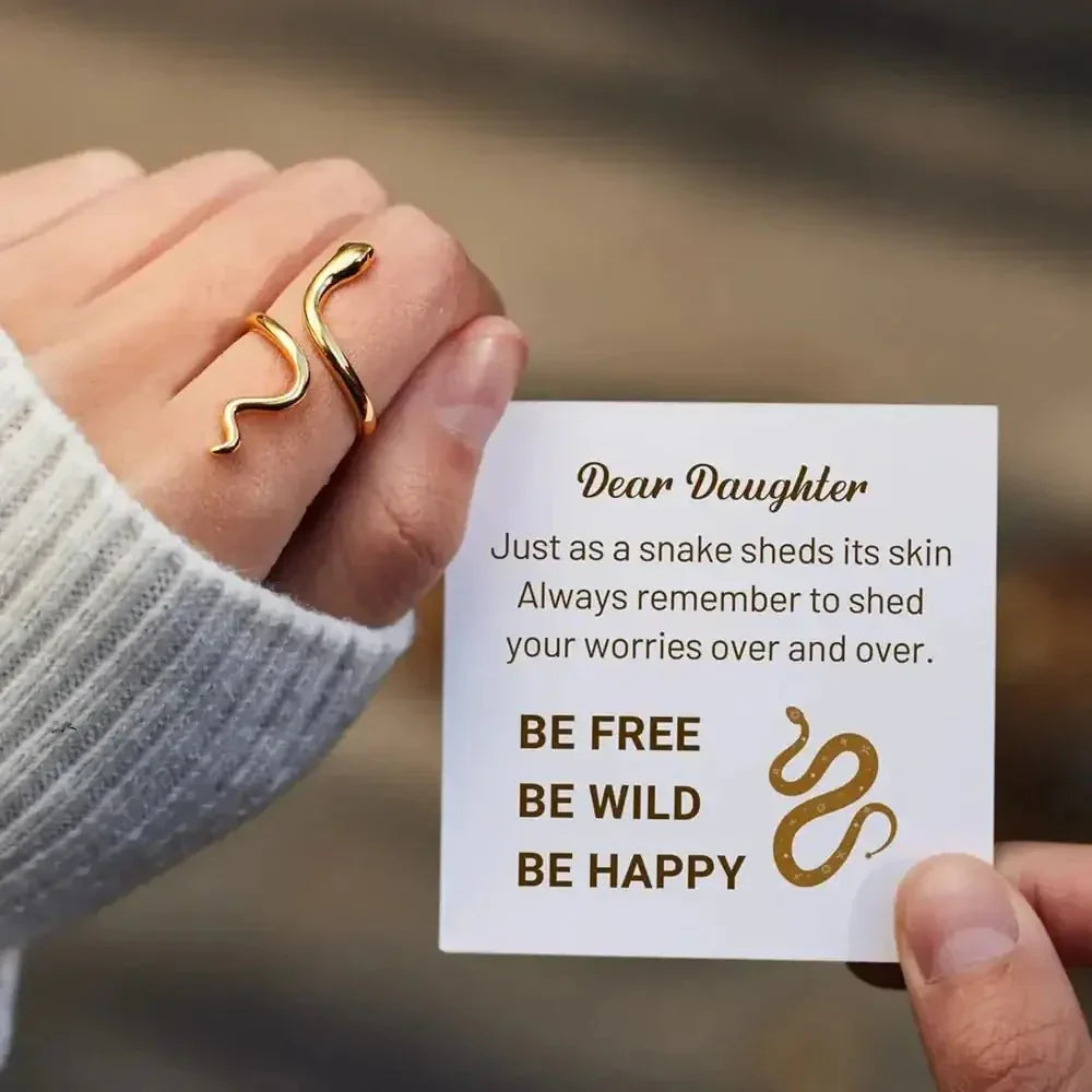 Snake Shape 18K Gold - Plated Bypass Ring - Update AvenueRingTrendsi100500183781858100500183781858Snake Shape 18K Gold - Plated Bypass RingGold