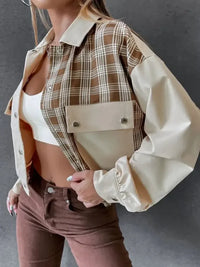 Snap Down Color Block Plaid Jacket - Update AvenueTrendsi1001004737711161001004737711166340a069 - 4ebc - 456b - 945f - f2d06cff6208 - MaxBeige