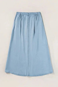 Snap Down High Waist Denim Skirt - Update AvenueDenim Dresses & SkirtsTrendsi100100408491225100100408491225a81c6da8 - d71e - 422a - 88b4 - 9832c7ab68e8 - MaxLight