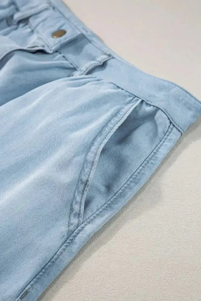 Snap Down High Waist Denim Skirt - Update AvenueDenim Dresses & SkirtsTrendsi100100408491225100100408491225995bd171 - a6a0 - 412e - b31c - 31ca3eb380de - MaxLight