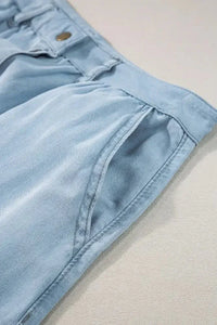Snap Down High Waist Denim Skirt - Update AvenueDenim Dresses & SkirtsTrendsi100100408491225100100408491225995bd171 - a6a0 - 412e - b31c - 31ca3eb380de - MaxLight