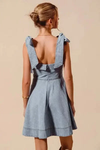 SO ME A Line Fit and Flare Diamond Bow Ribbon Denim Dres - Update AvenueDenim Dresses & SkirtsTrendsi1001003156018981001003156018989f5d28a879bf4a42b841bbfa729f08cf - Max - OriginLT DENIM