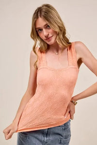 SO ME Floral Jacquard Seamless Tank Top - Update AvenueTrendsi100100954351720100100954351720db4014b283ae48528c5e71b34a4c3093 - Max - OriginPEACH