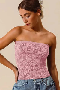 SO ME Jacquard Floral Two Tone Seamless Tube Top - Update AvenueTrendsi100100507621245100100507621245fd1b5b9892e747ea83e112848bf59a5b - Max - OriginVINTAGE PINK