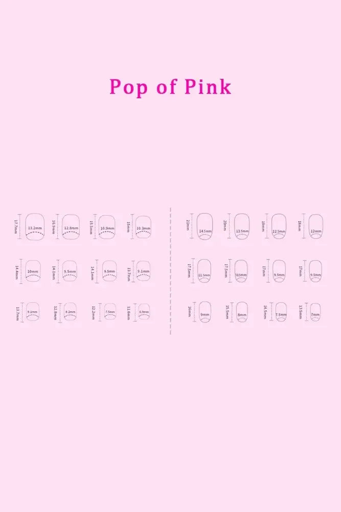 SO PINK BEAUTY Press On Nails 2 Packs