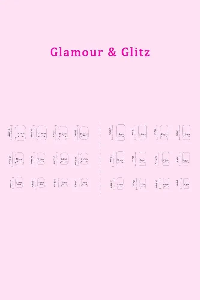 SO PINK BEAUTY Press On Nails 2 Packs