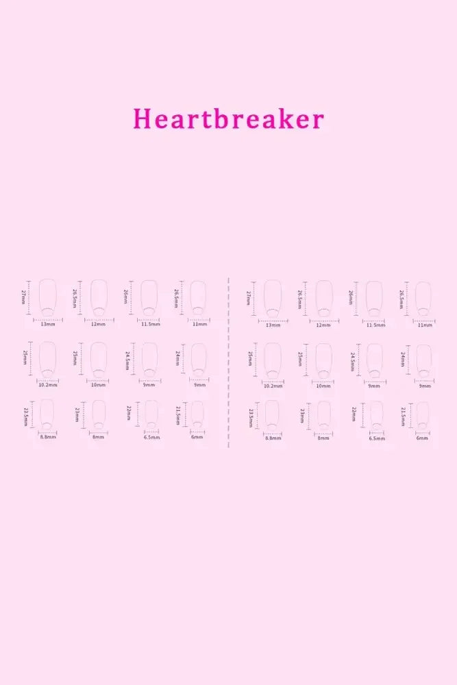 SO PINK BEAUTY Press On Nails 2 Packs