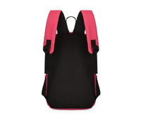 Solid Color Nylon Backpack Bag