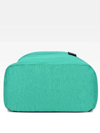 Solid Color Nylon Backpack Bag