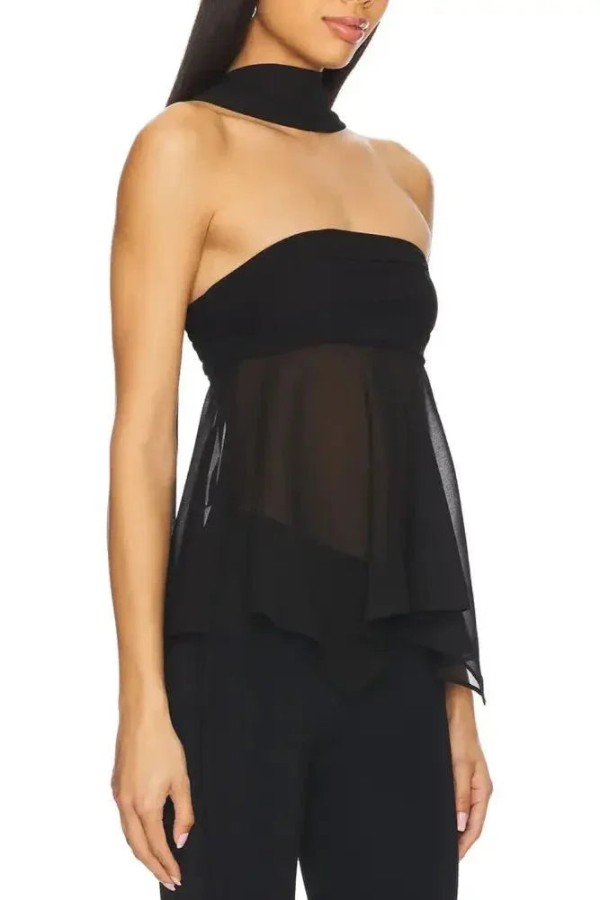 Solid Color Tube Top with Scarf - Update AvenueTanks & CamisTrendsi10010045510123110010045510123143051bbd - 8501 - 445c - 9133 - 6096c7f932e4 - Max - OriginBlack