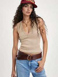 Solid V - Neck Tank - Update AvenueTanks & CamisTrendsi1001007356868481001007356868489a98b8f2 - ca1d - 4446 - ace4 - 96a3a48c52bb - Max - OriginTan