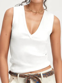 Solid V - Neck Tank - Update AvenueTanks & CamisTrendsi10010073568908210010073568908295c9c7ff - e170 - 4b30 - bbc0 - 2407248f4252 - Max - OriginWhite
