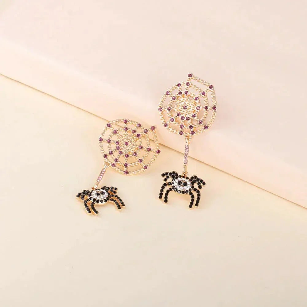 Spider Rhinestone Alloy Earrings - Update AvenueHalloweenTrendsi101300245584807101300245584807b6d0f2d88bc44c2a96db9a0a6f7cca87 - MaxGold