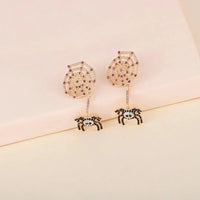Spider Rhinestone Alloy Earrings - Update AvenueHalloweenTrendsi1013002455848071013002455848072ab096b1c2274376835a1bcf0d56864f - MaxGold