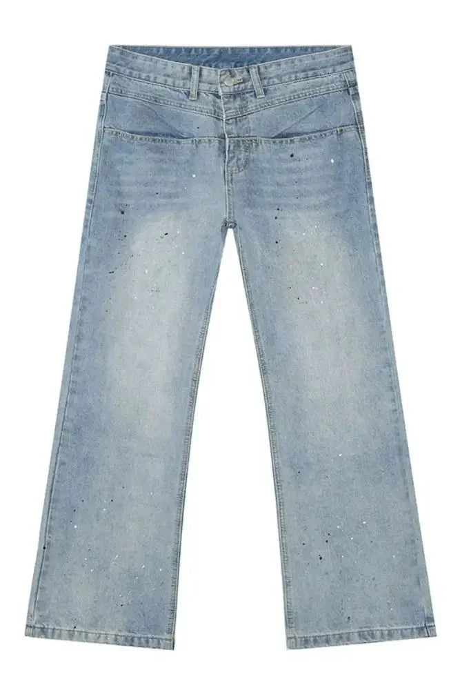 Splash Ink Washed Jeans with Pockets - Update AvenueTrendsi100400098081280100400098081280Splash Ink Washed Jeans with PocketsLight